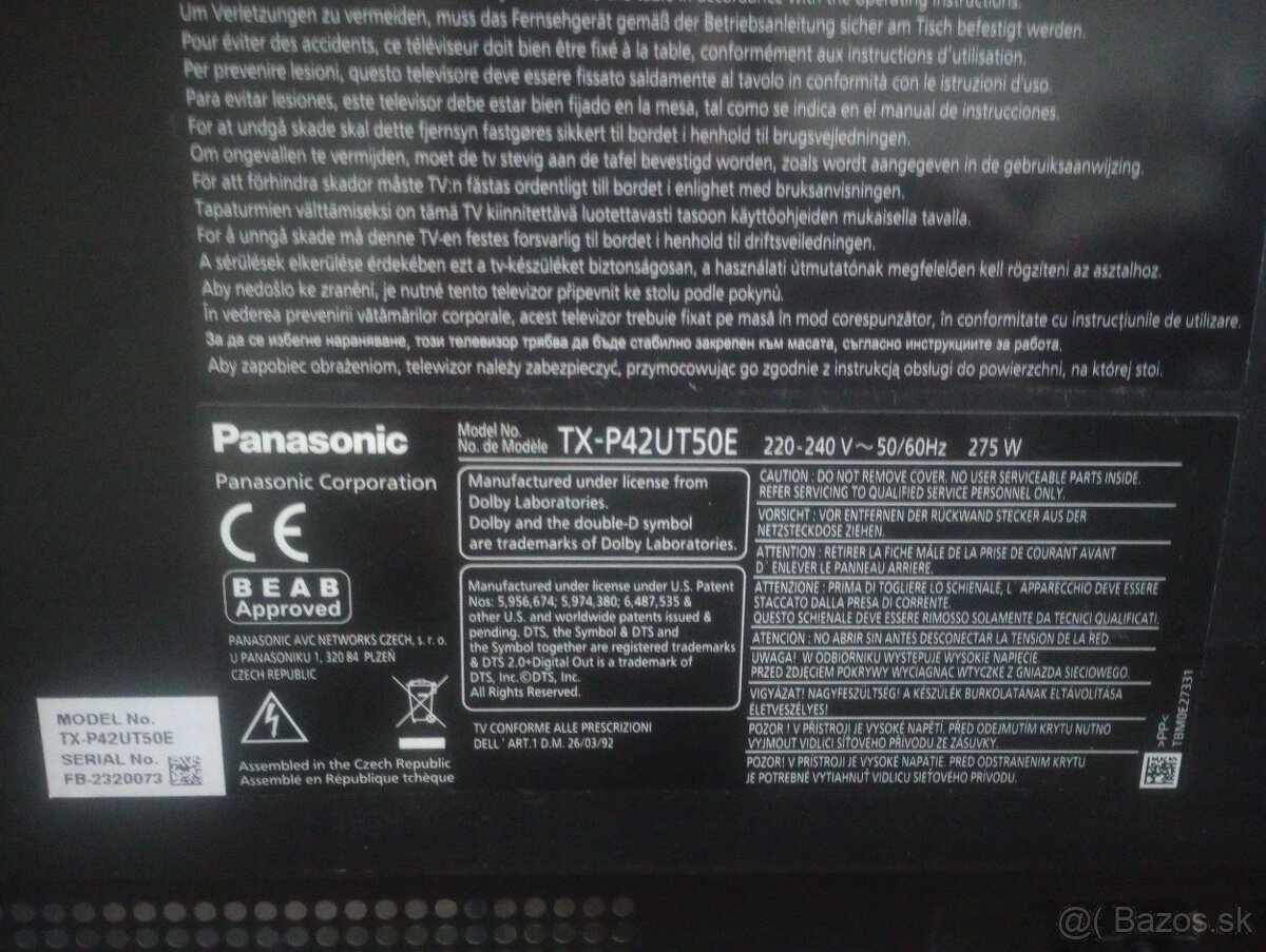 Panasonic Viera televízor - 2