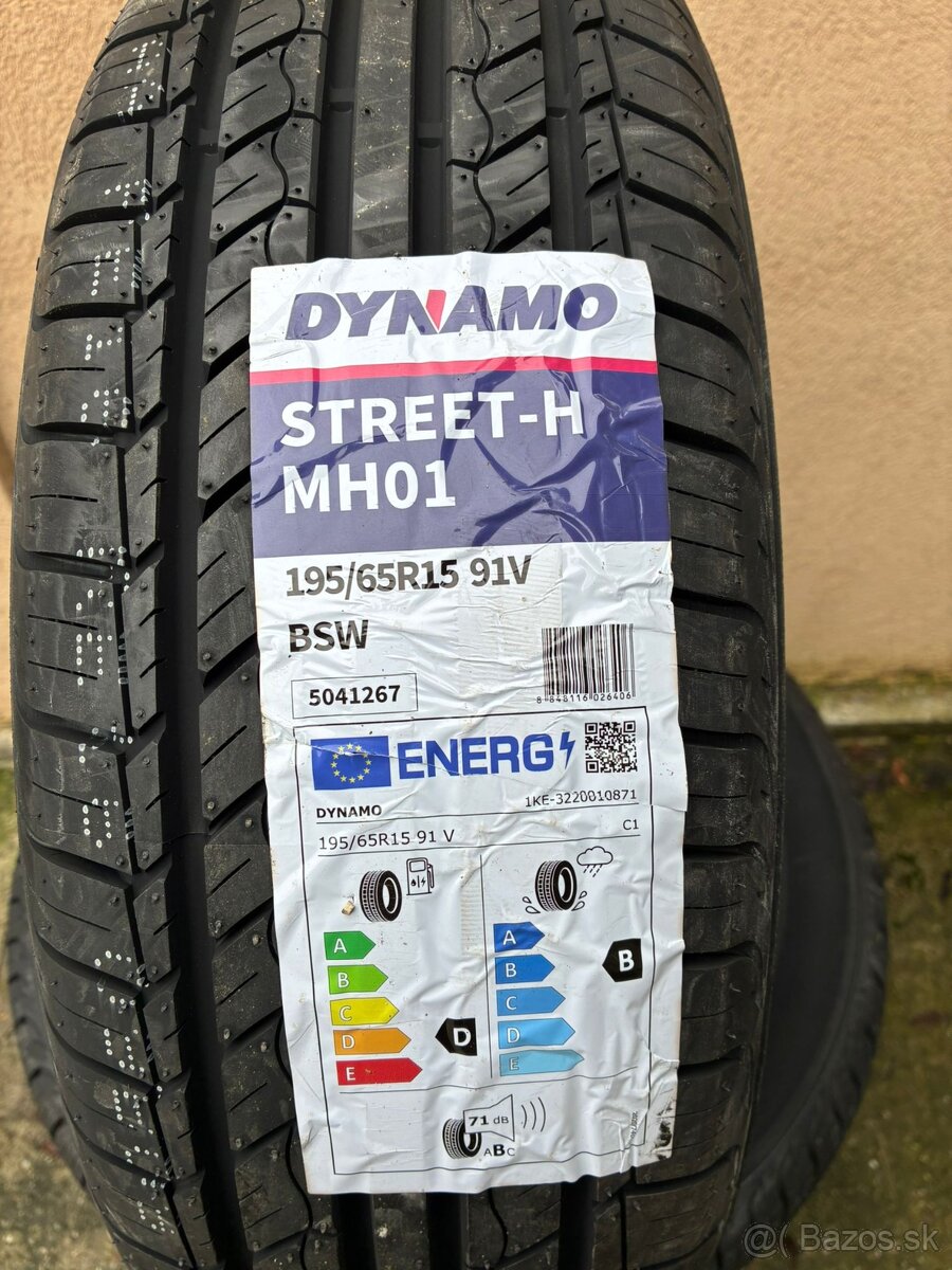 Dynamo letné 195/65 R15 - nové - 2