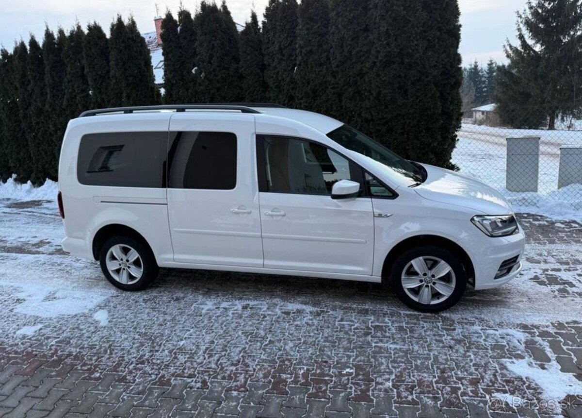 Volkswagen Caddy 2,0TDi MAXI 1Majite,2x šoupačk nafta - 2