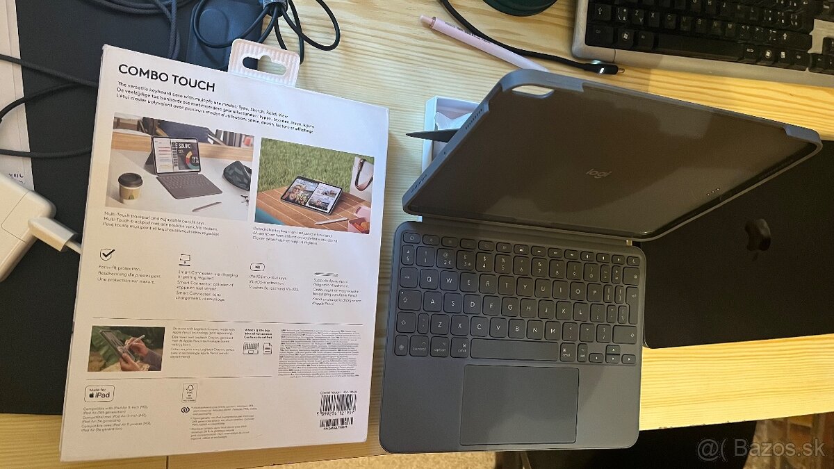 Nepouzita iPAD Air, Pro klavesnica Logitech - 2