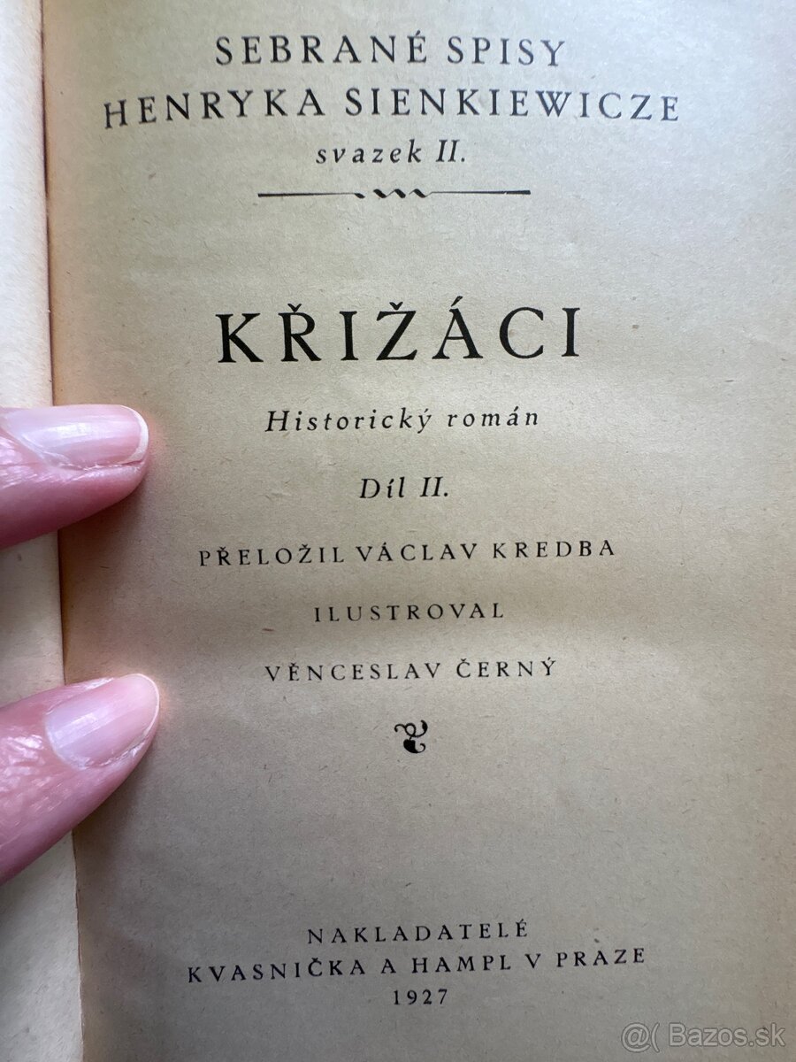 Sienkiwicz Križiaci - 2