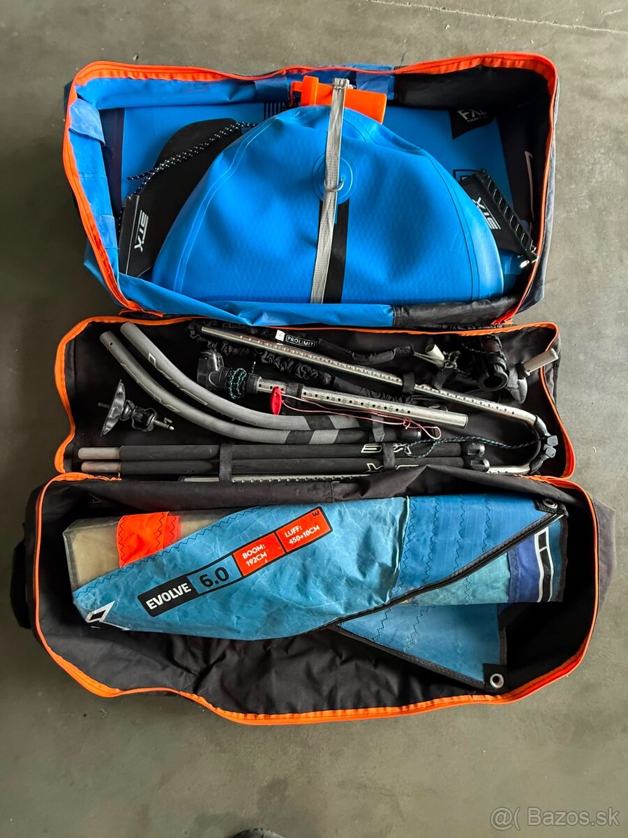 STX Evolve 6.0 – kompletný windsurfingový set - 2