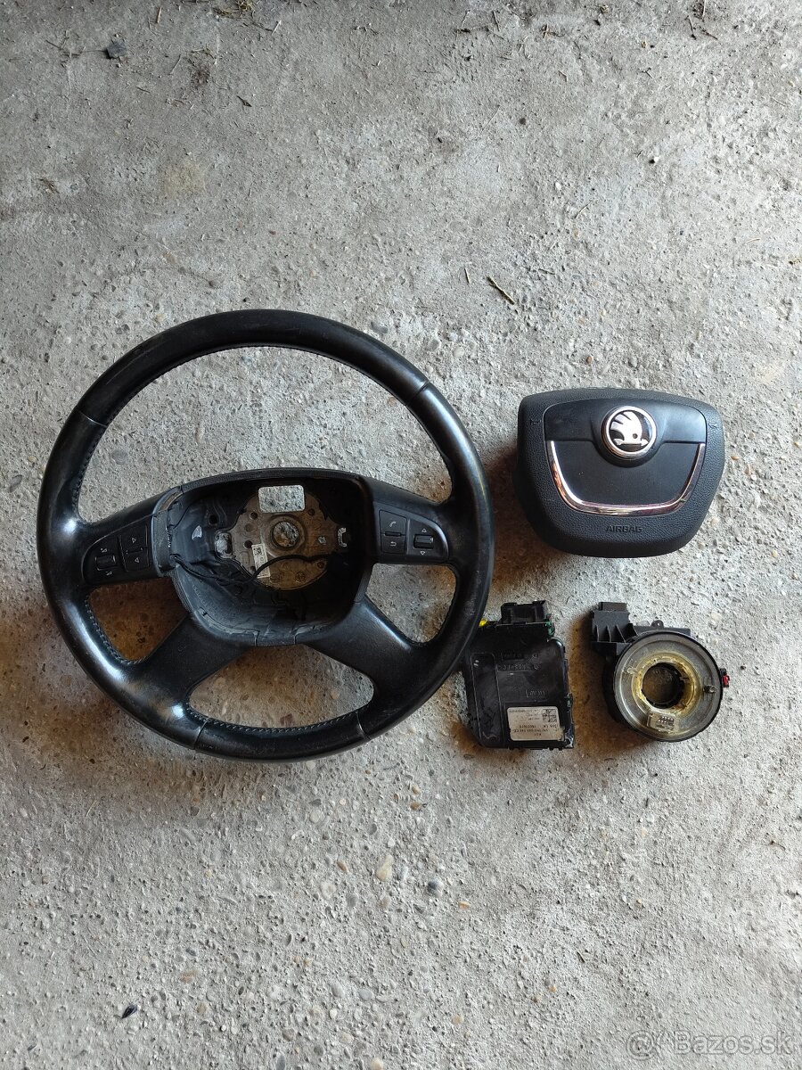Multifunkčný volant+ Airbag Škoda Superb 2 - 2