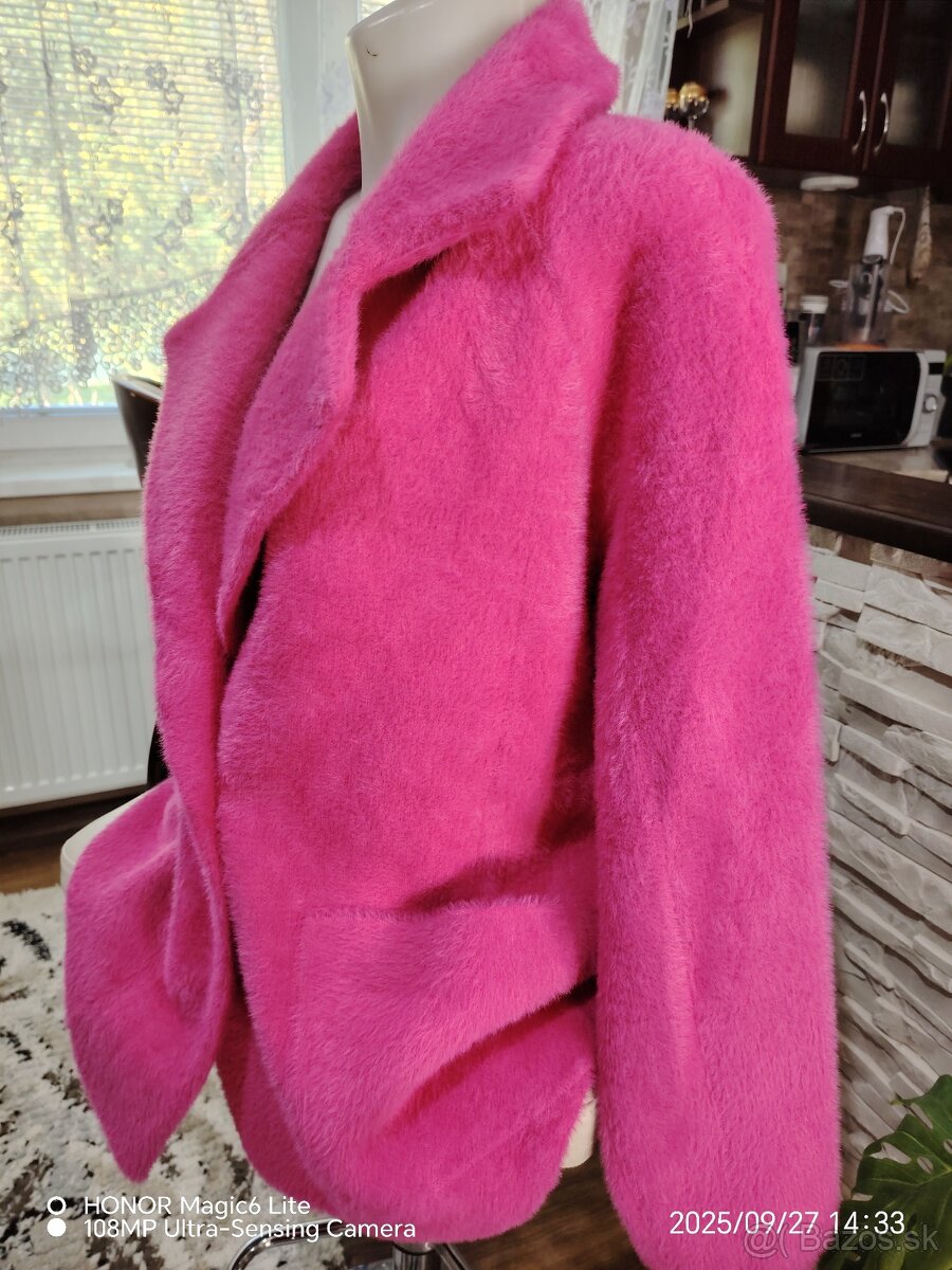 Alpaka sveter/fuchsia - 2