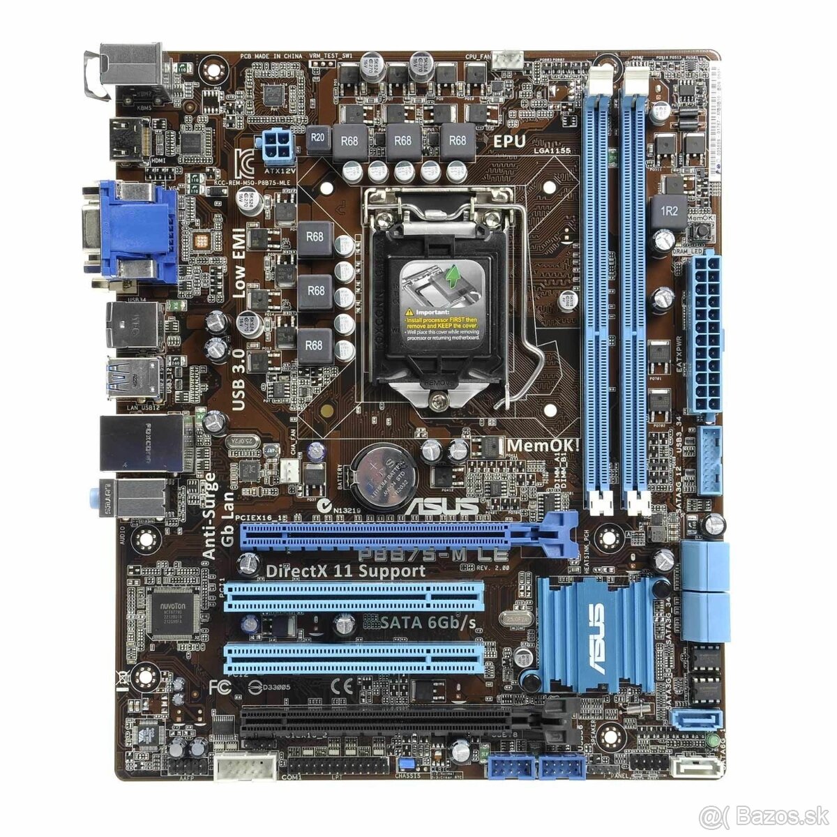 ASUS P8B75-M LE + i5 2400 - 2
