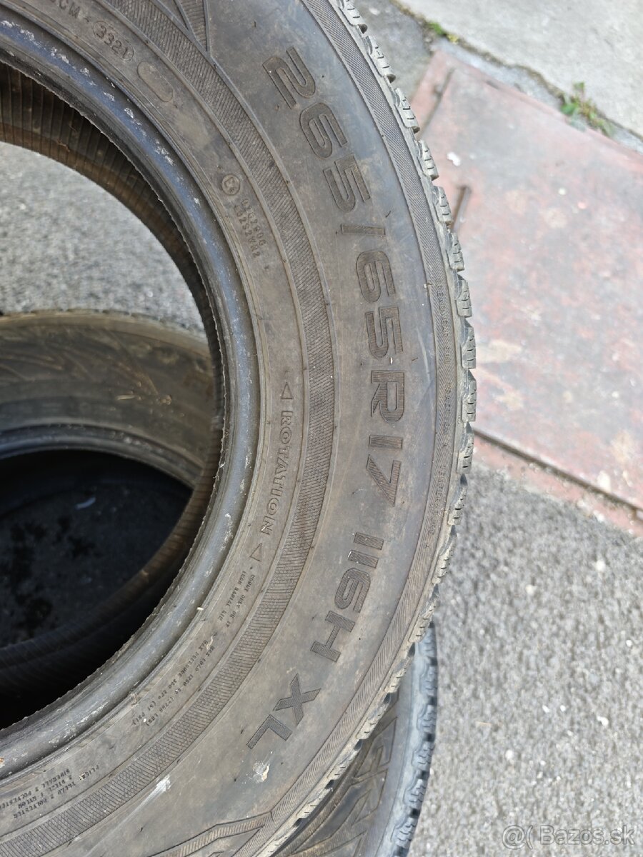 Nokian 265/65R17 zimné 2ks - 2