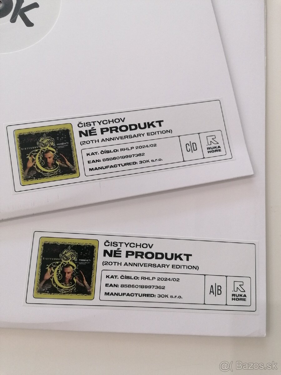 Čistychov - Ne Produkt LP TESTPRESS - 2