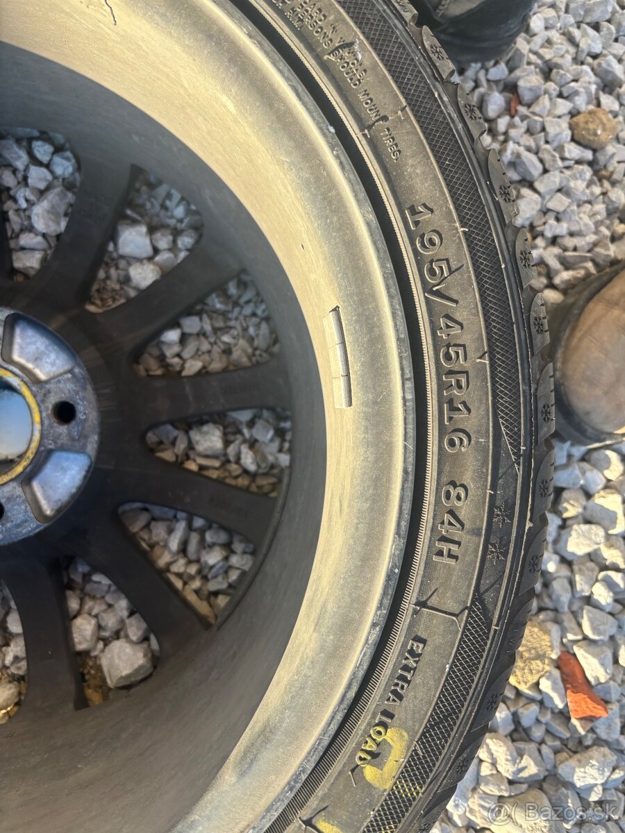 Zimný komplet Elektrony Fiat original+ Tomket - 2