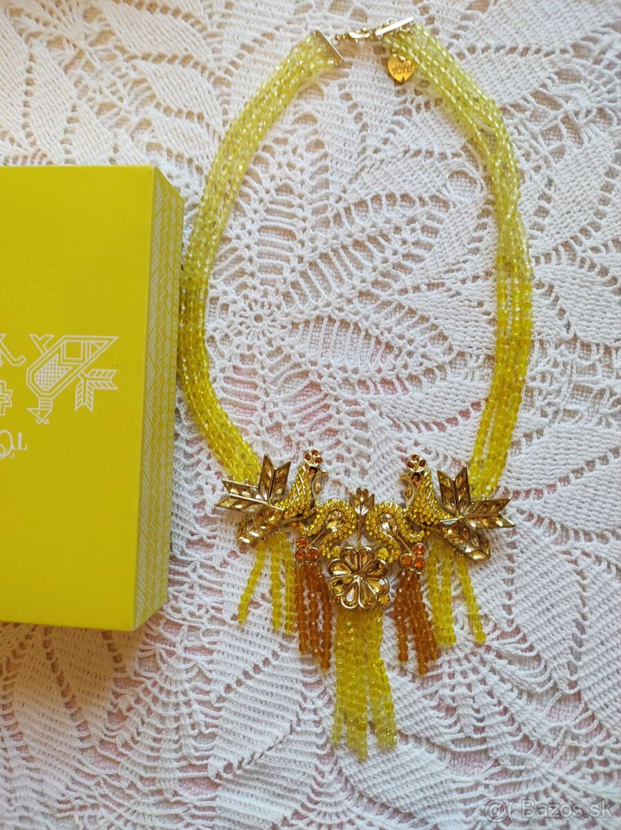 Zľava+poštovné grátis - náhrdelník zn. Petra Toth - 2