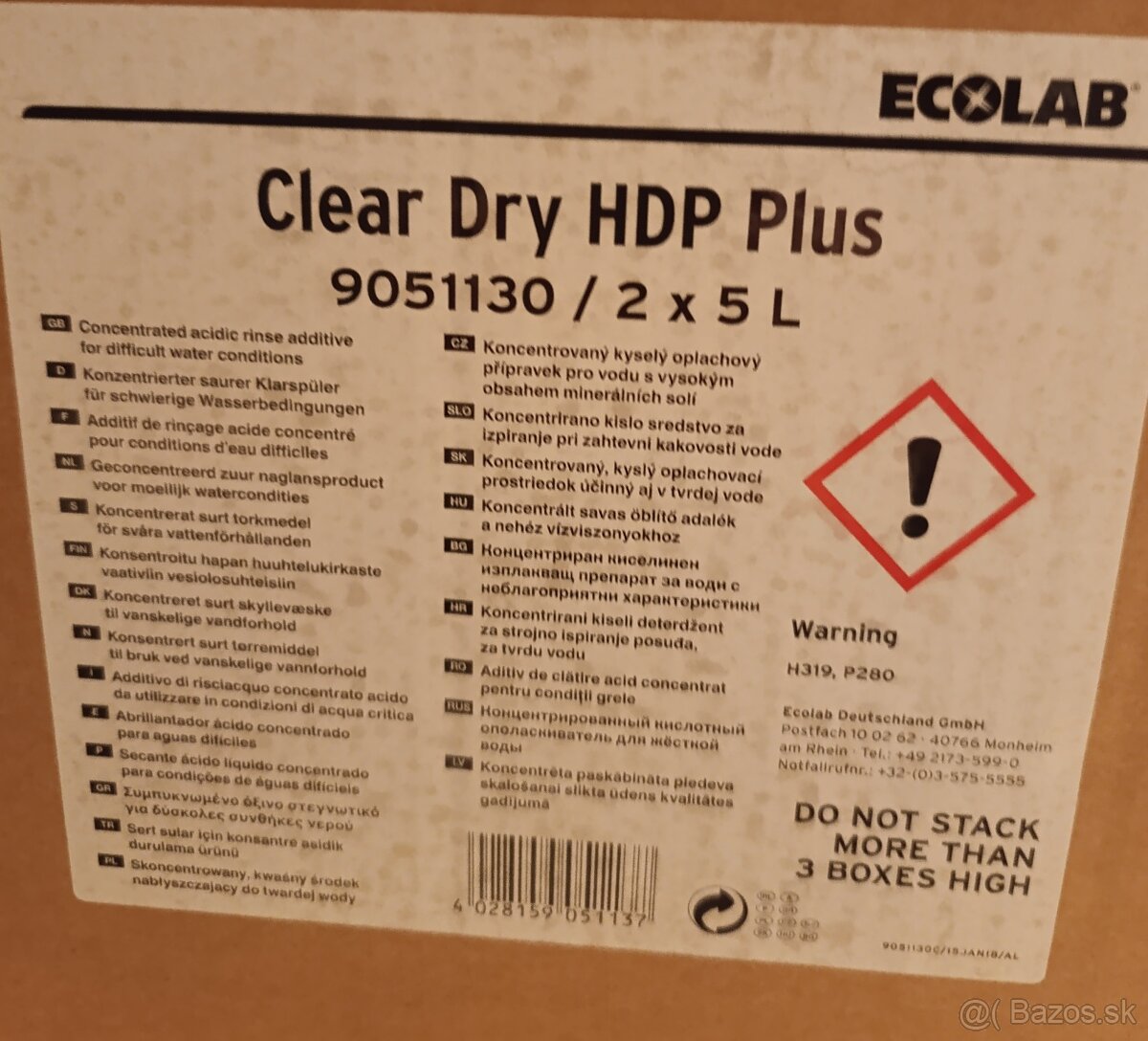 čistiace prostriedky ECOLAB - 2