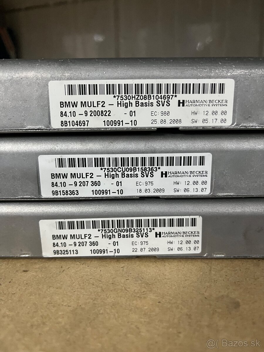 Combox a mulf / mulf2 moduly BMW - 2