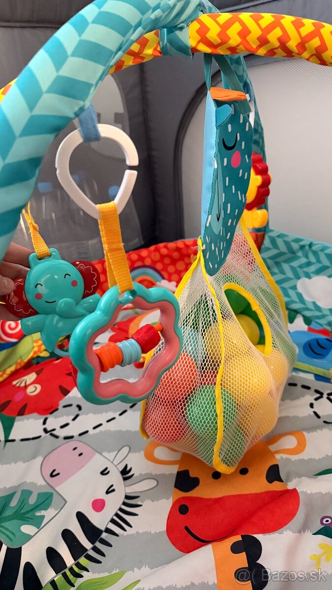 FILLIKID Deka s hrazdou s loptičkami corolful - 2