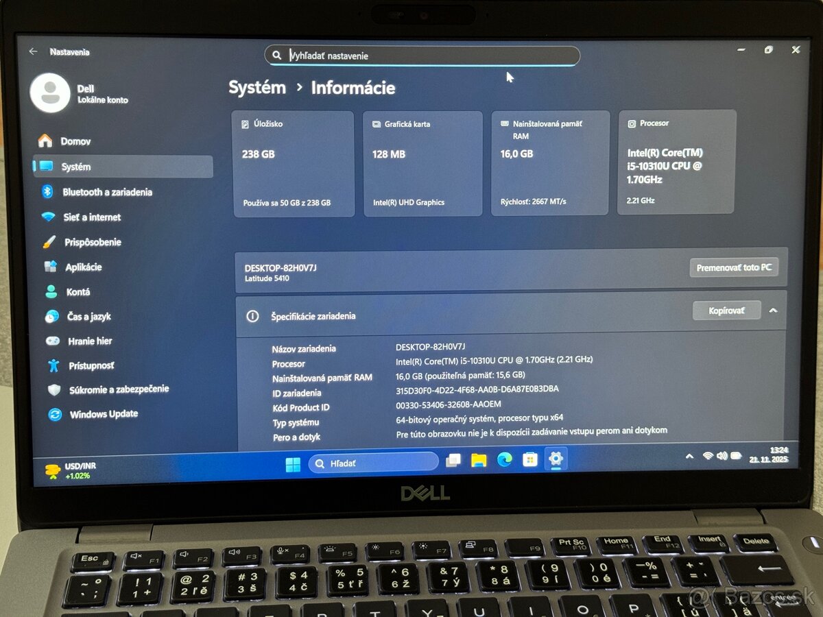 Dell Latitude 5410 – 16GB/256GB | i5 | Windows 11 - 2