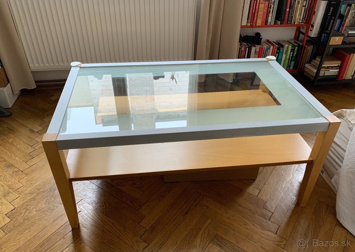 Sklenený konferenčný stolík - 2