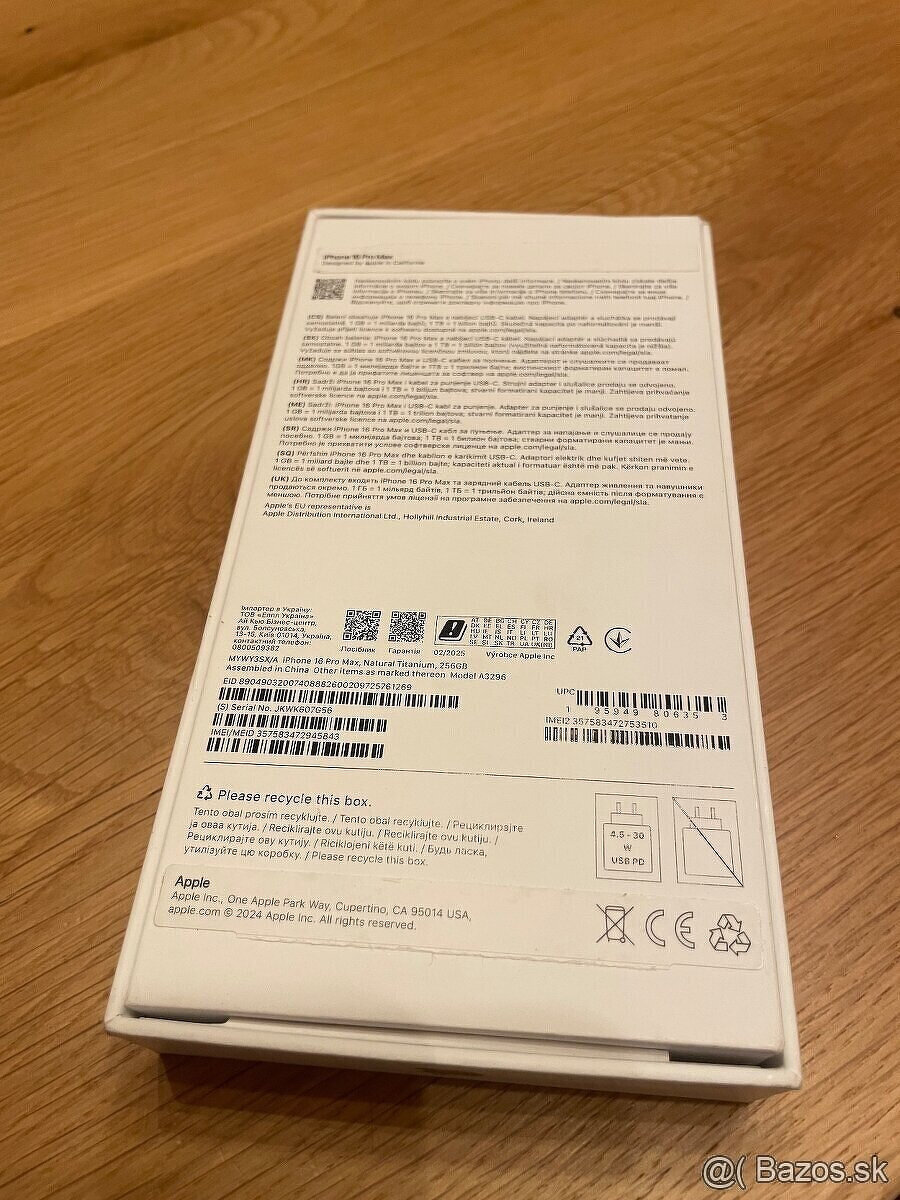 IPHONE 16 PRO MAX 256GB NATURAL TITANIUM - 2