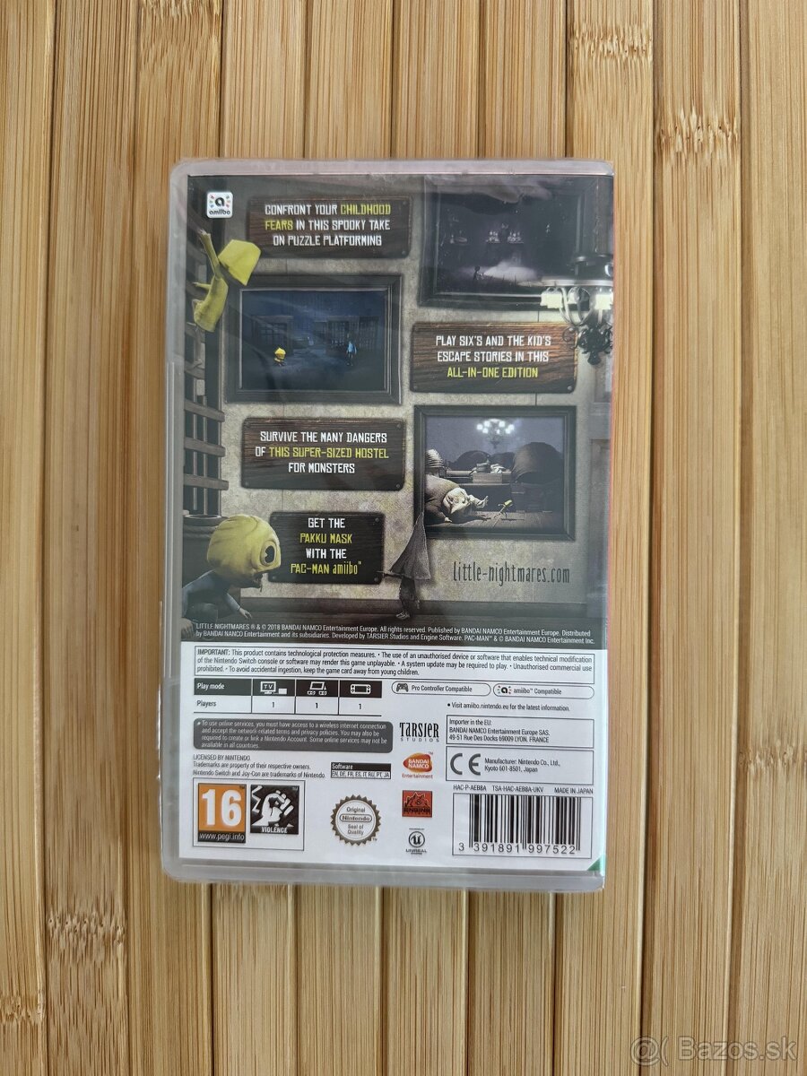 Predám Nintendo Switch Little Nightmares Complete Edition - 2