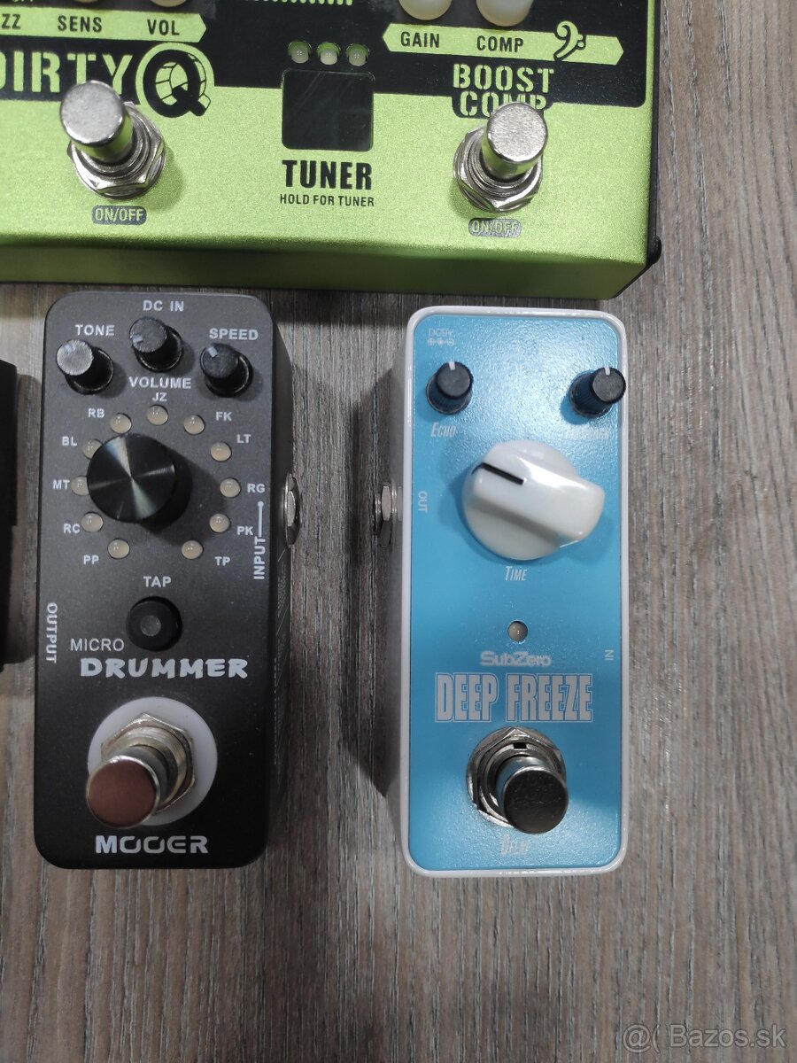 Predám gitarové efekty. - 2