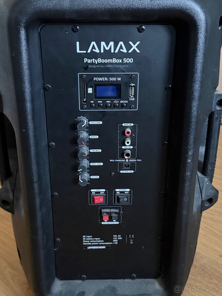 Repro Lamax PartyBox 500 - 2