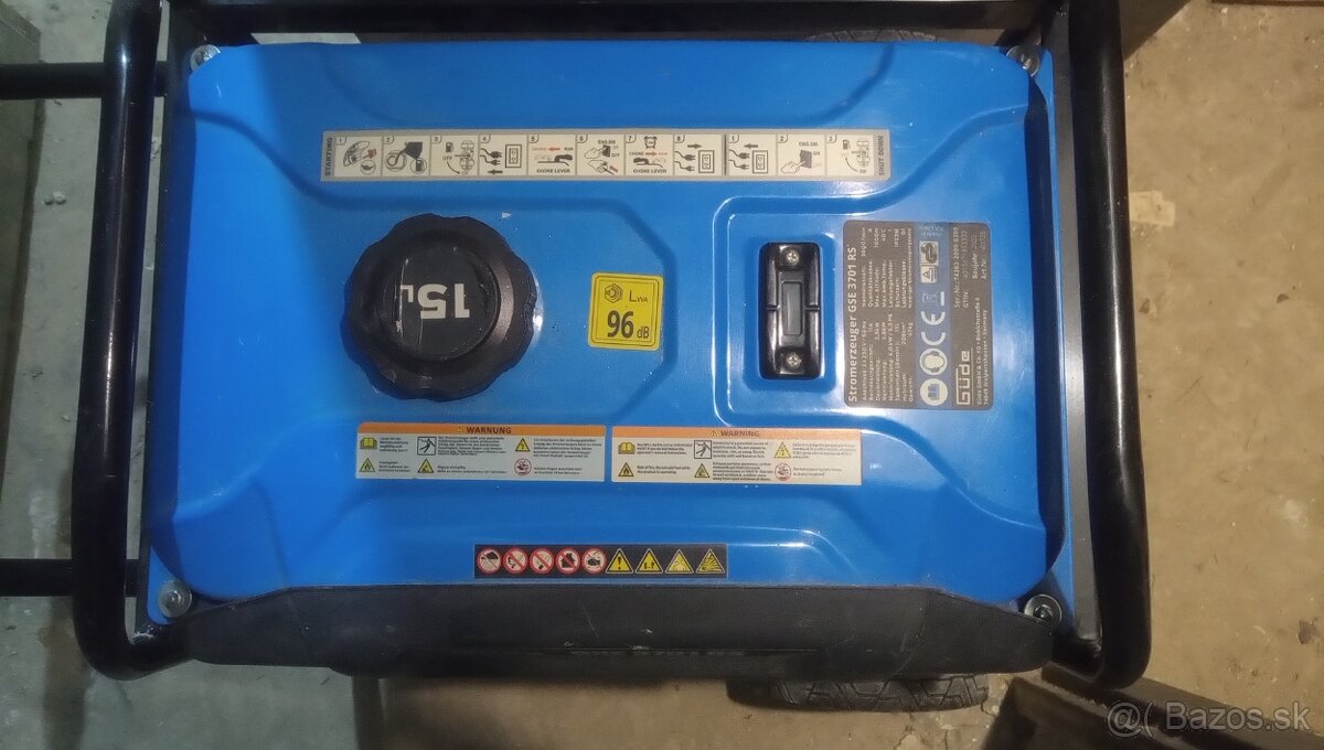 Elektrocentrála Güde GSE 3701 RS - 2