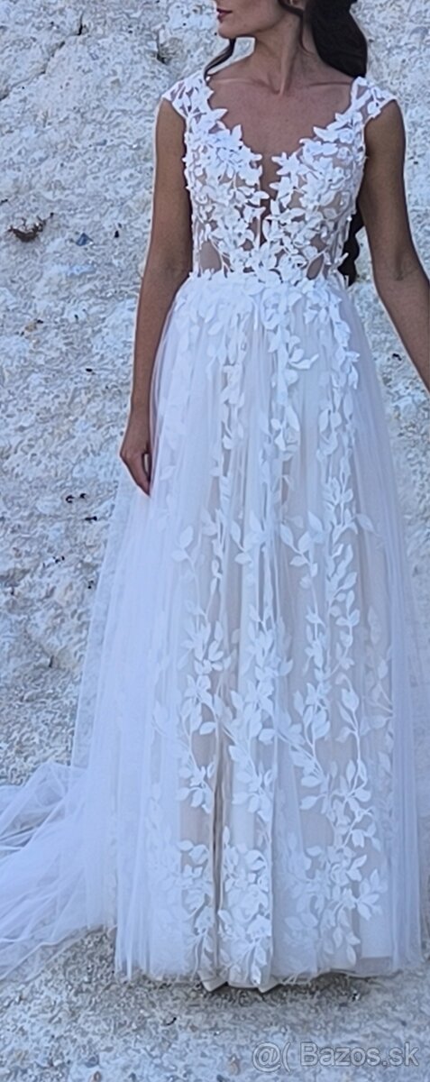 Svadobné šaty + šaty na redovy - 2