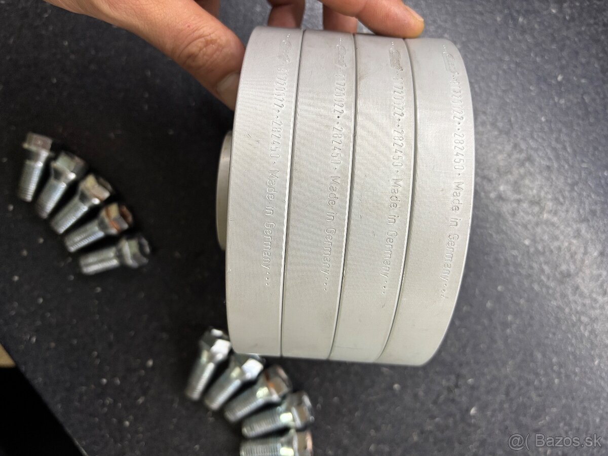‼️ Eibach podložky 5×100 – 20 mm – ako nové, so zárukou, kom - 2