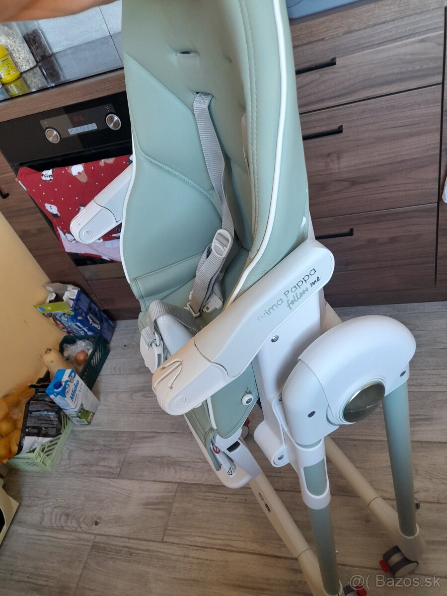 Stolička na kŕmenie Peg perego prima pappa follow me - 2