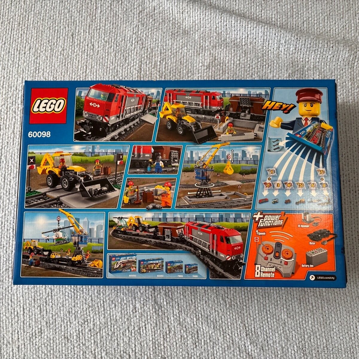 LEGO CITY 60098 HEAVY-HAUL TRAIN - 2