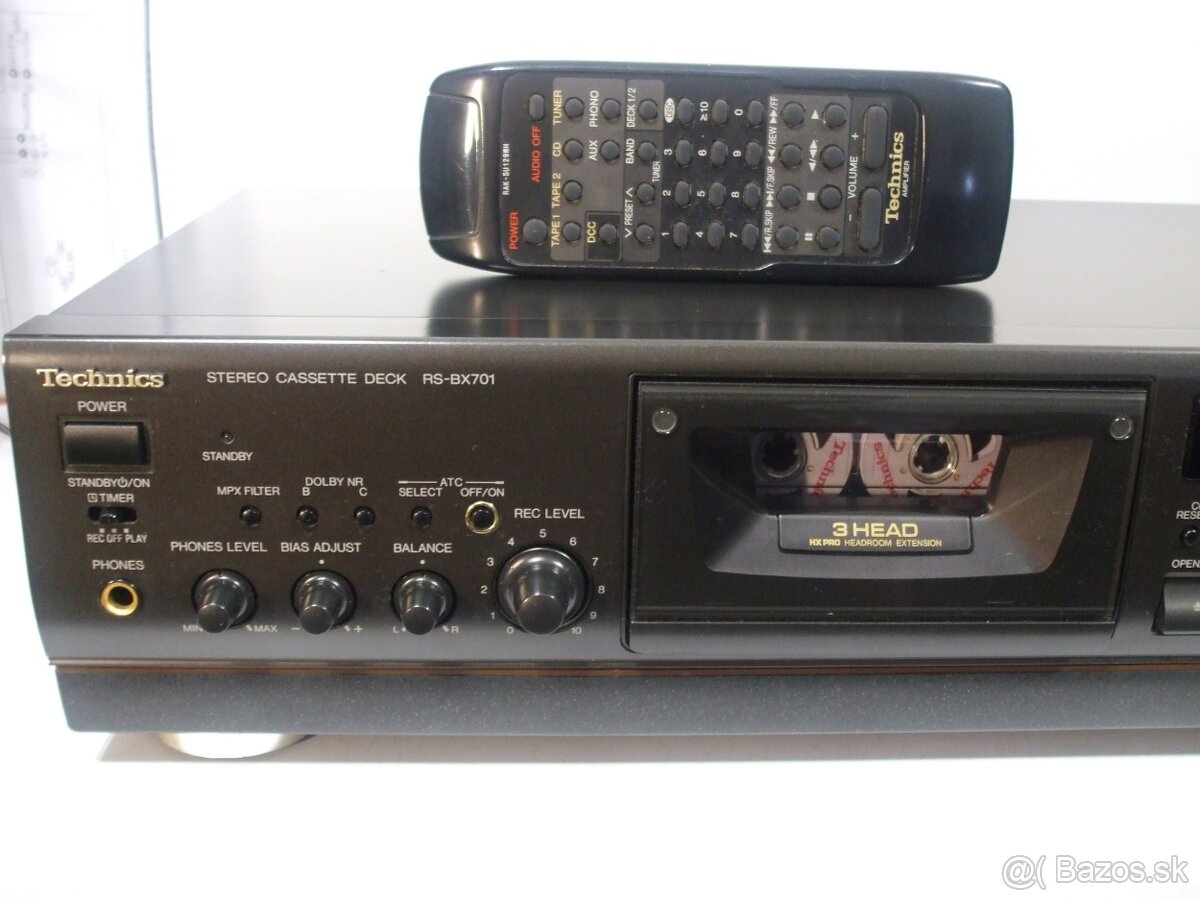 ClassAA spickovy kazetovy deck TECHNICS RS-BX701 Japan, AK01 - 2