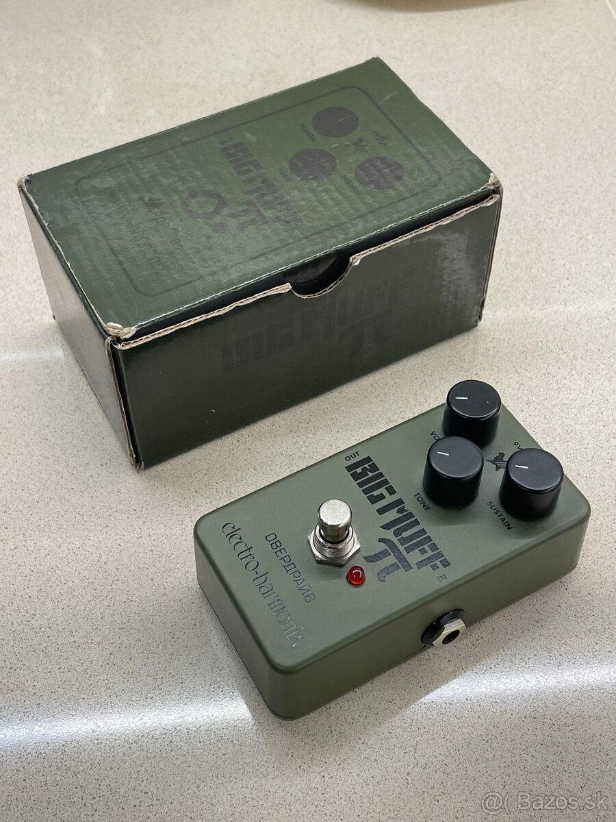 Predám distortion gitarový efekt- Electro-Harmonix Big Muff - 2
