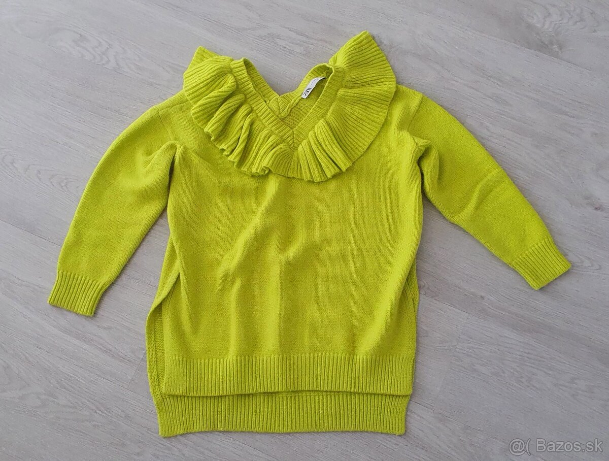Sveter s volánmi Zara v.L - 2