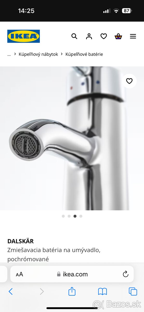 Predam novu vodovodnu bateriu z IKEA - 2