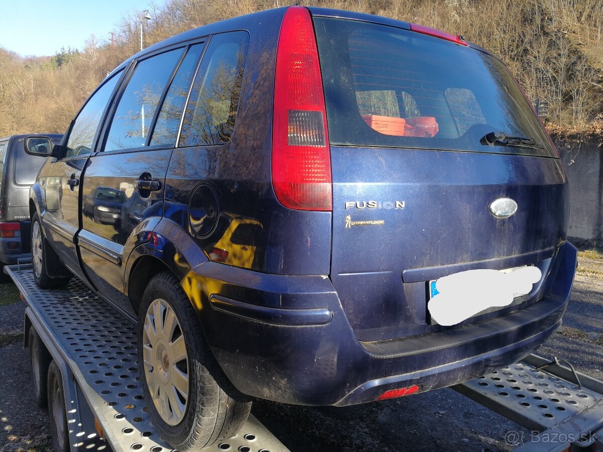 Rozpredám Ford Fusion 1,4tdci - 2
