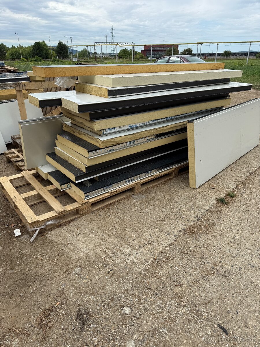 Odrezky sendvič panelov PIR 80mm Rôzne veľkosti - 2