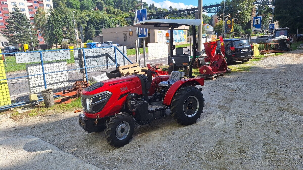 Predám malotraktor 30hp 4x4 - 2