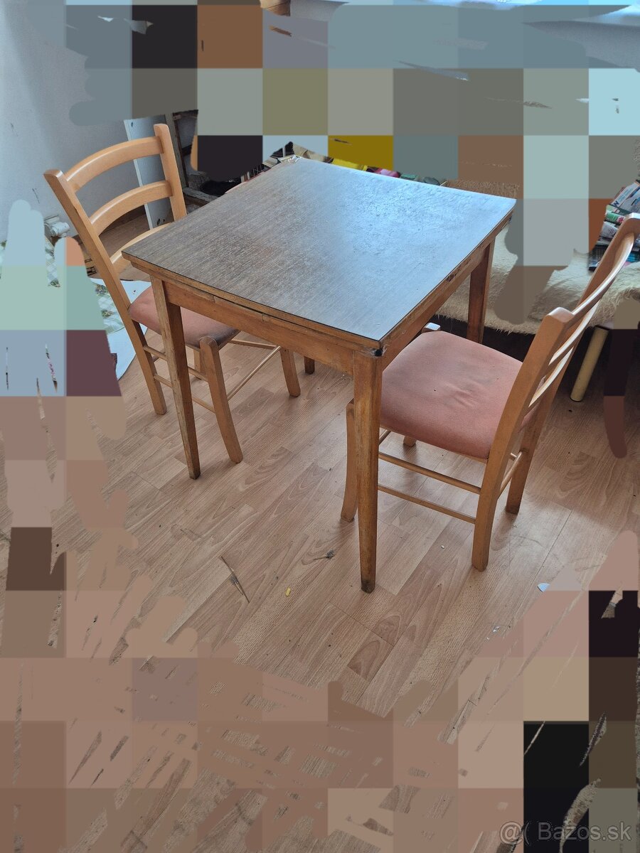 Rozkladaci stôl so stoličkami - 2
