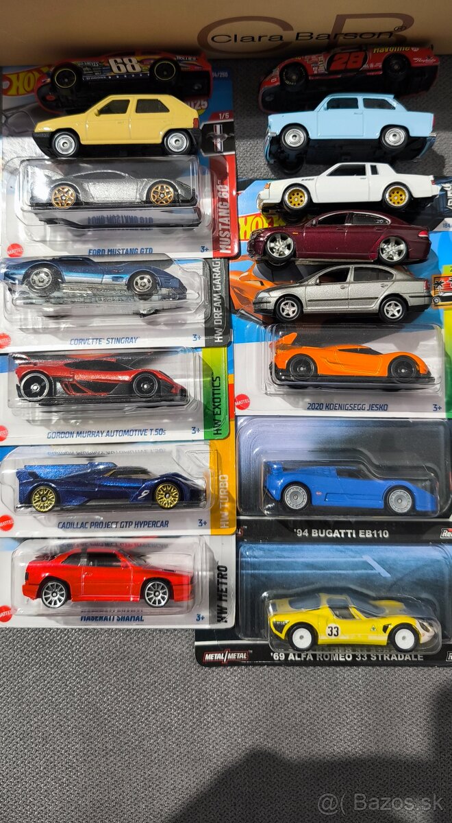 Hotwheels a iné model - 2