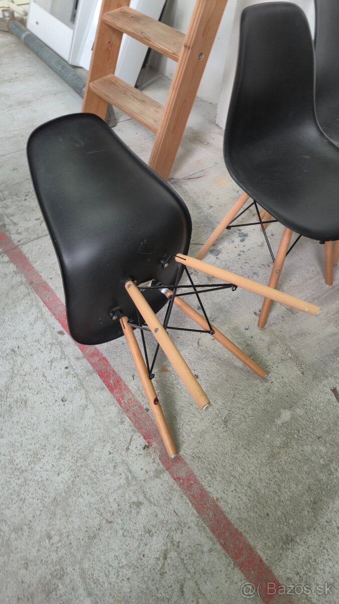 Jedálenská stolička – 3 kusy - 2