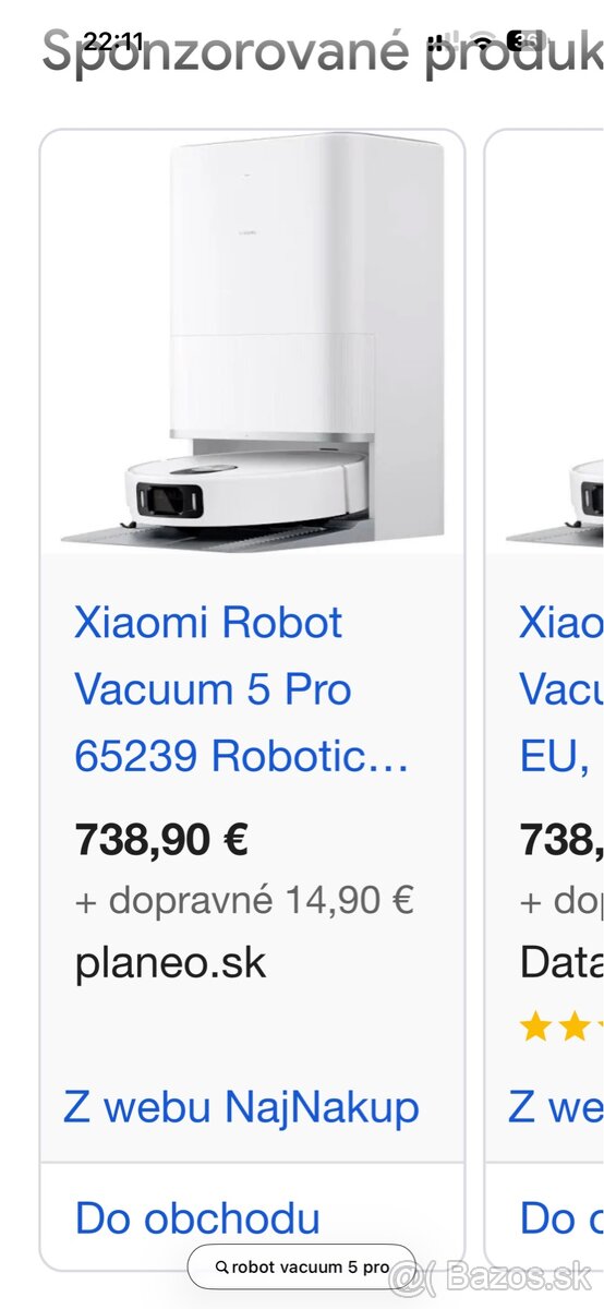 Xaiomi robot vacuum 5pro - 2