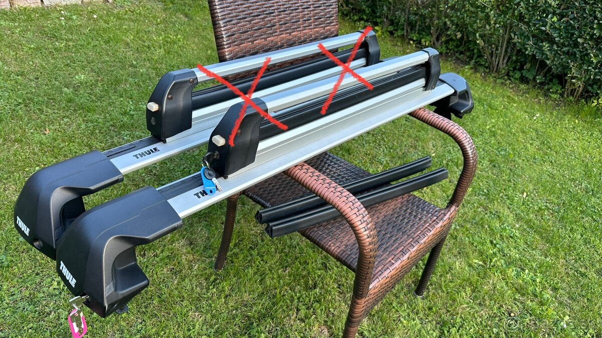 Strešný nosič THULE Evo WingBar Edge pre Ford Mondeo MKV - 2