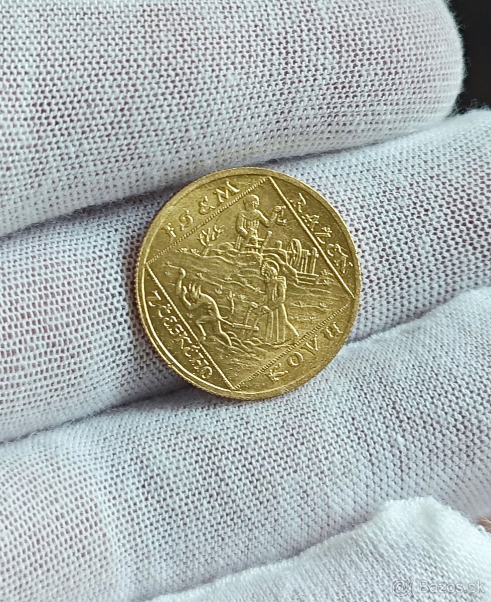 2 dukat 1928. Jsem ražen z českého kovu - 2