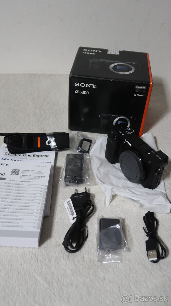 SONY A6300 telo nove - 2