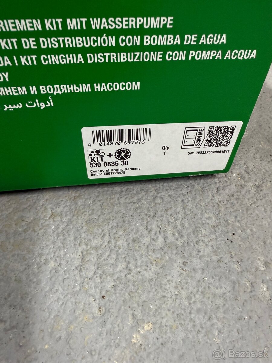 Rozvodova sada 530 0835 30 - 2