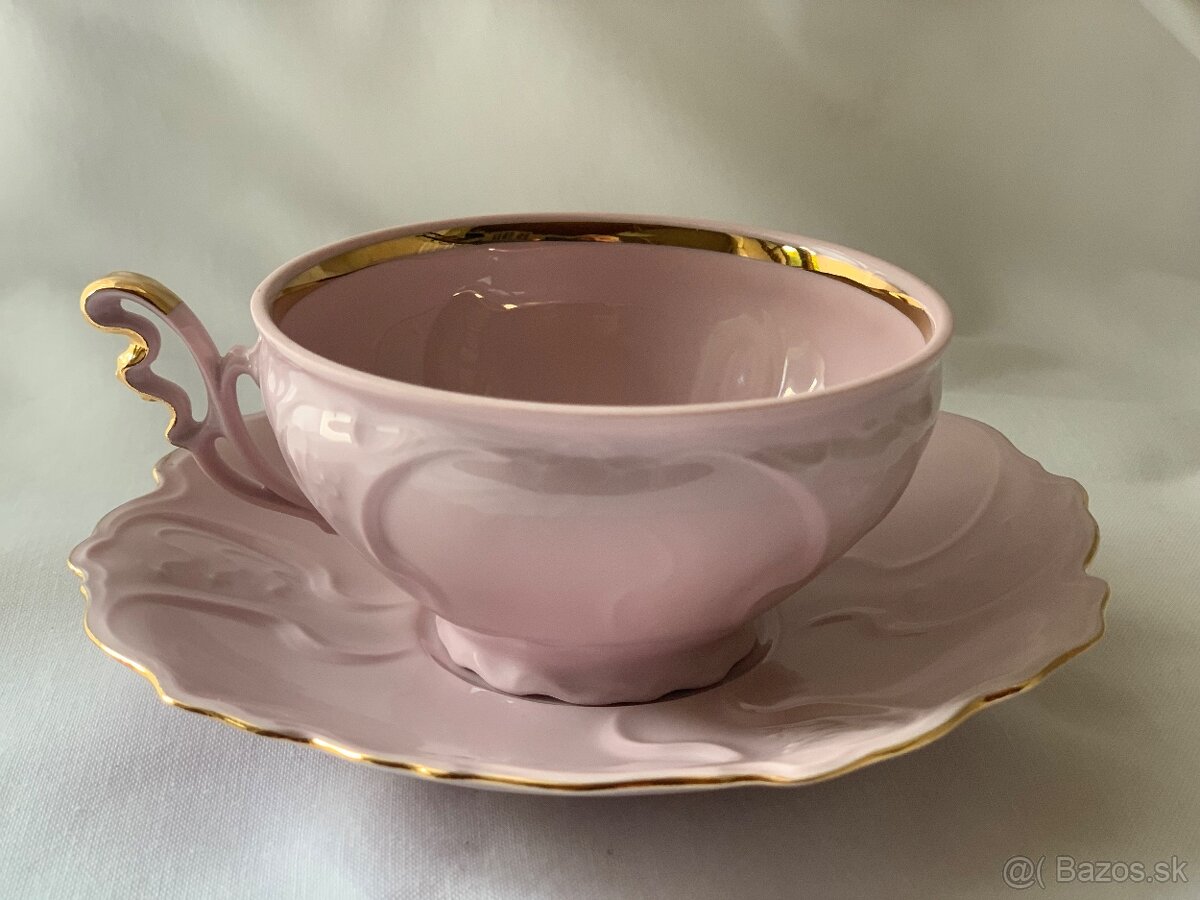 Ružový porcelán H&C - 2