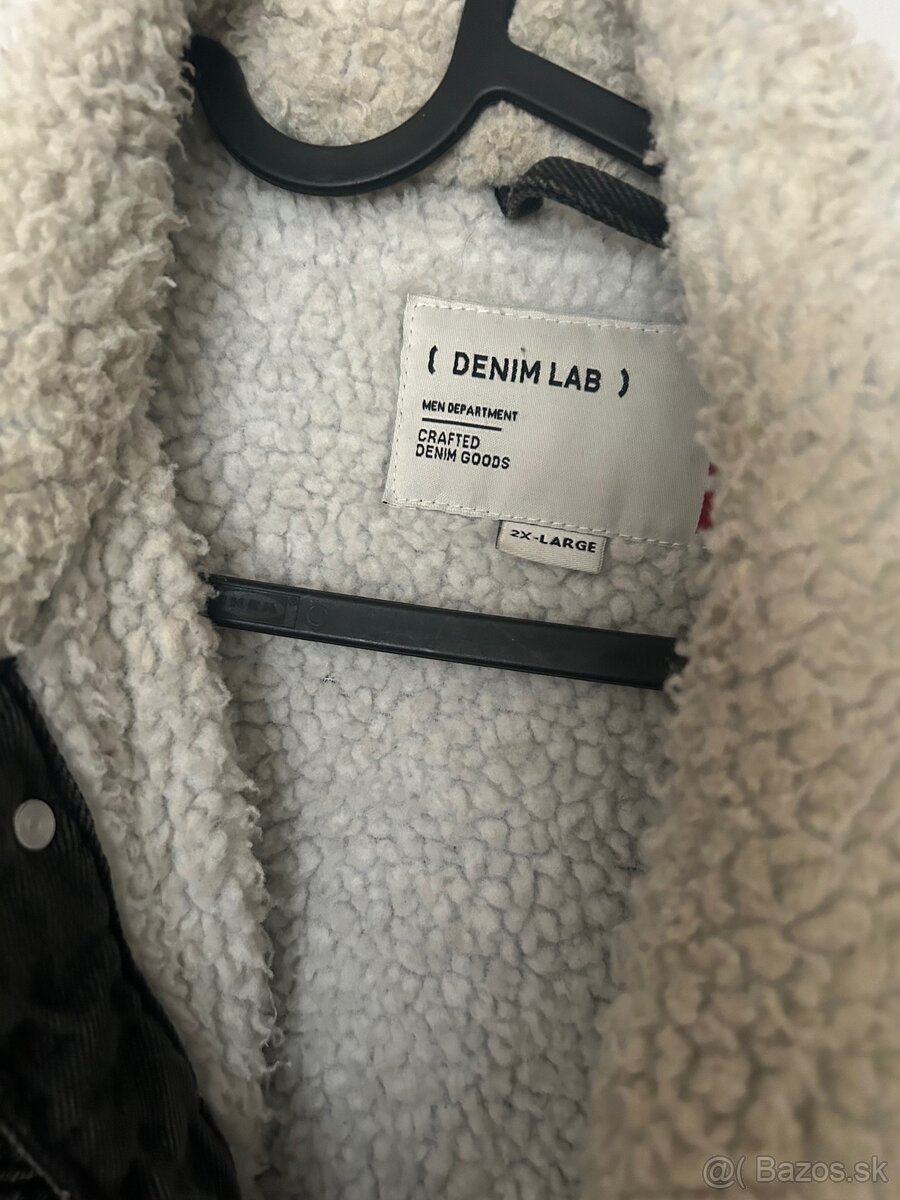 Pánska riflova bunda - 2