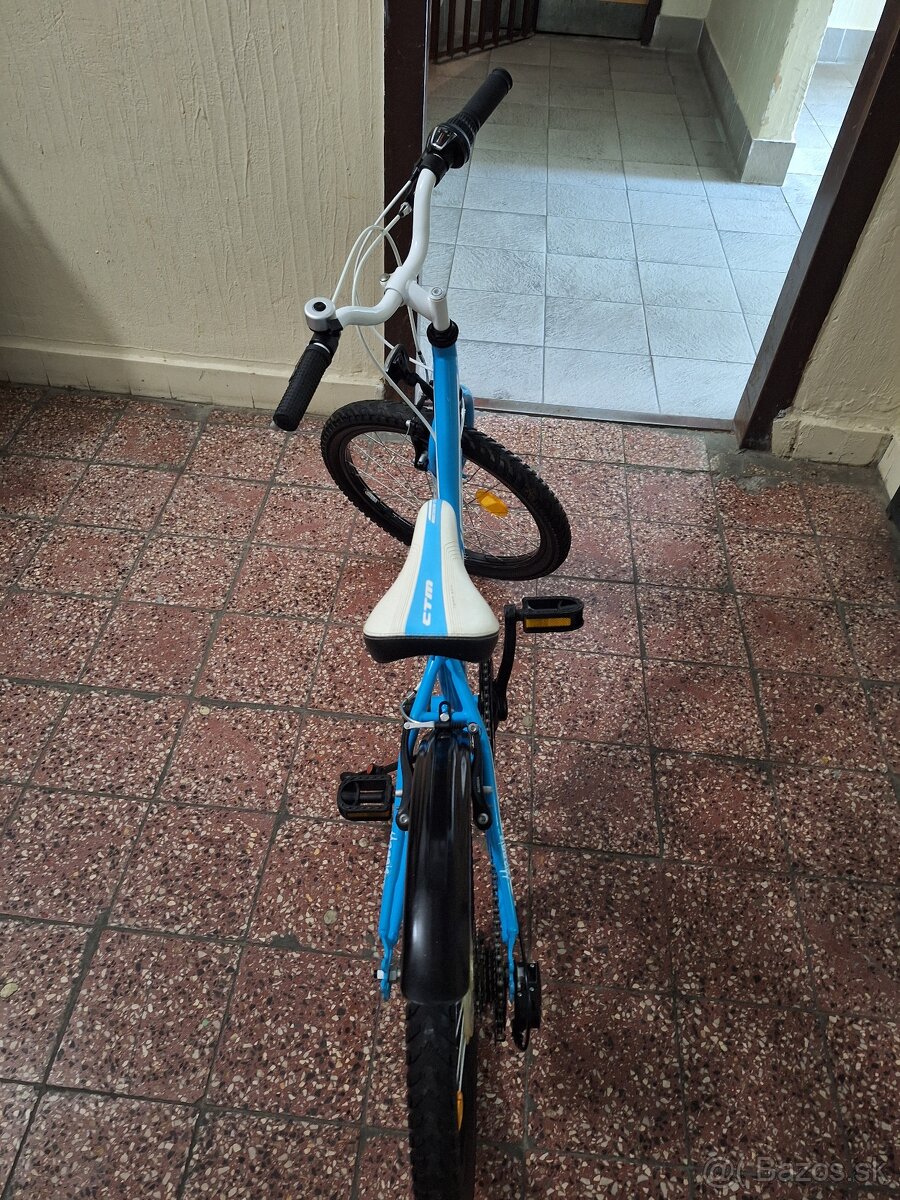 Predám detský bicykel 20kola Ctm modry - 2