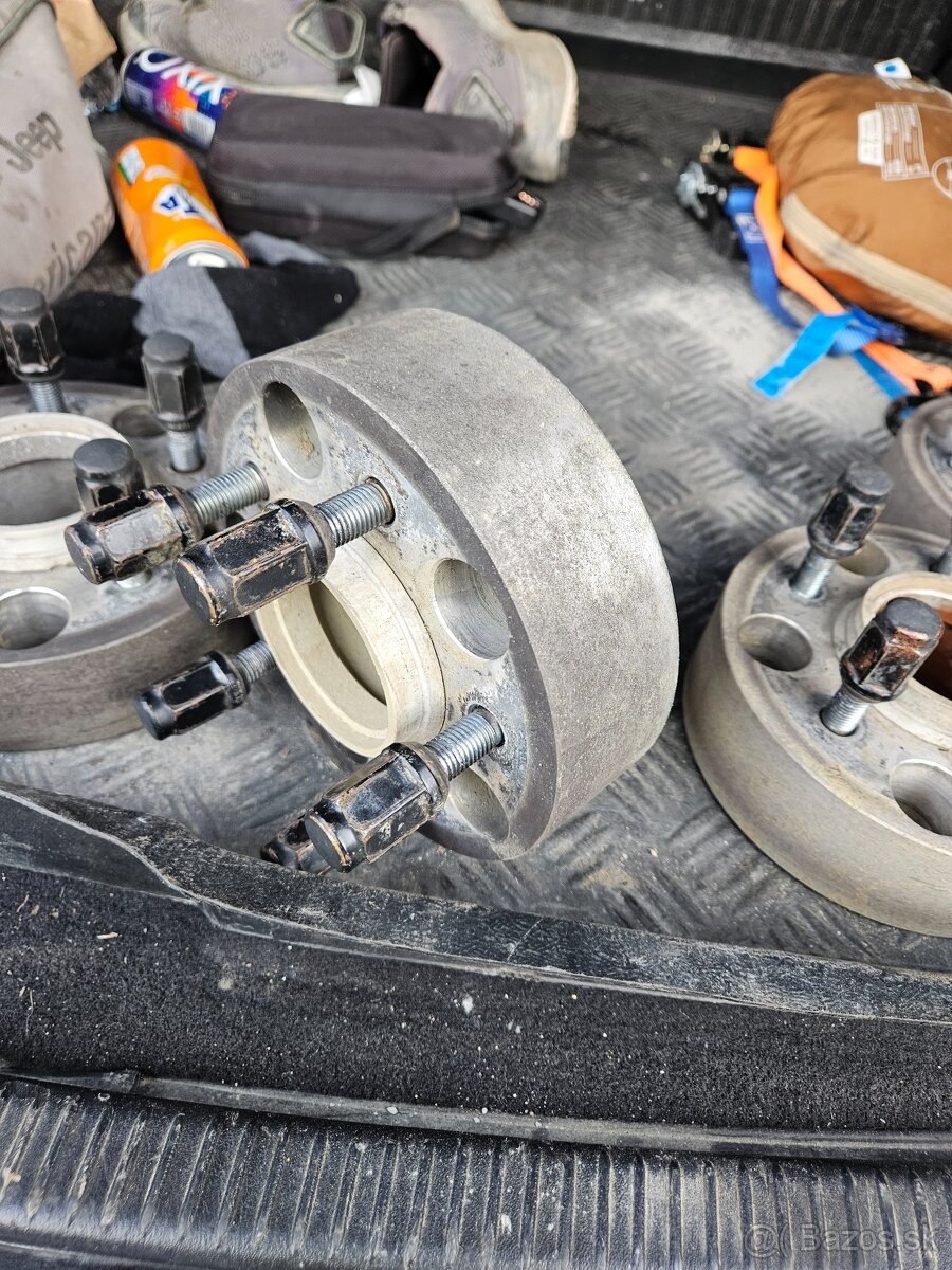 Rozširovacie podložky 5x127 na 5x114,3 - 2