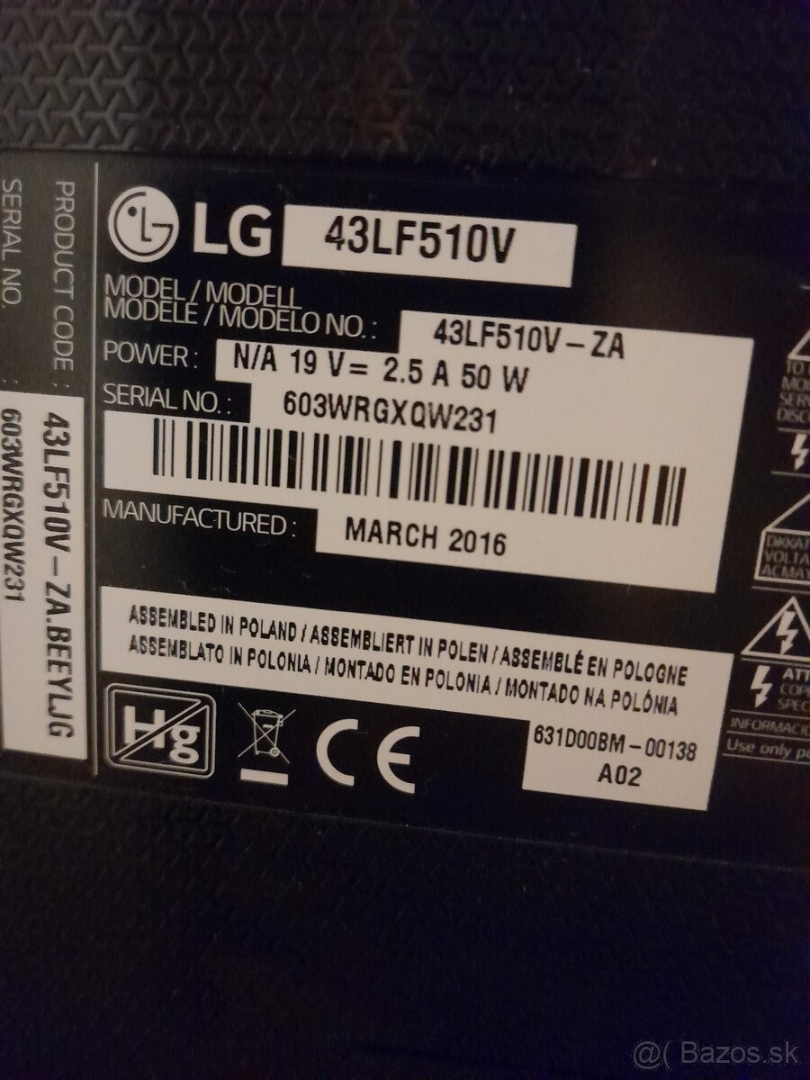 Led televízor LG - 2