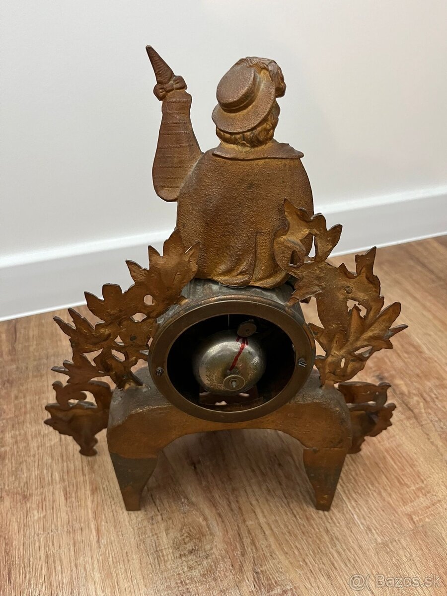 Starožitné krbové hodiny - 2