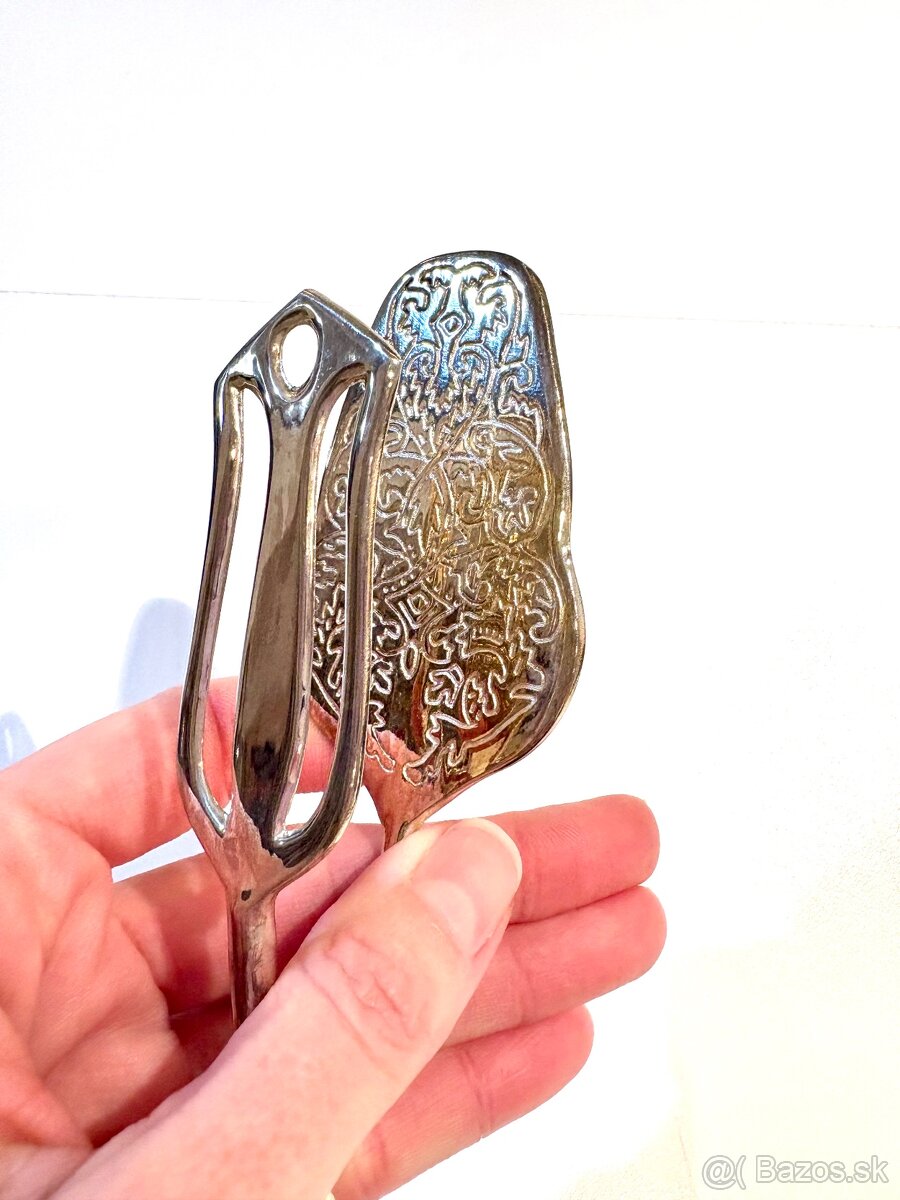 Starožitné servírovacie kliešte - 2