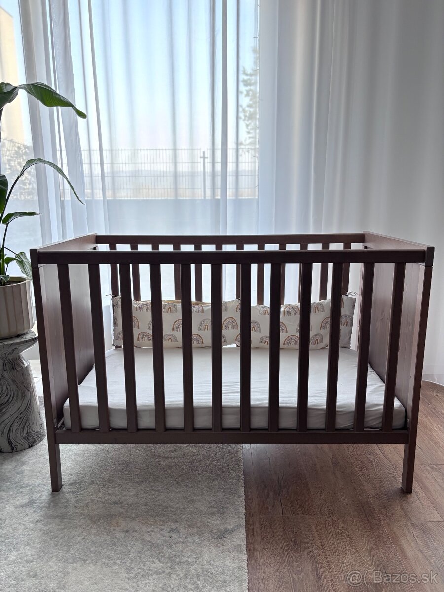Detská postieľka Ikea sundvik 120x60 - 2